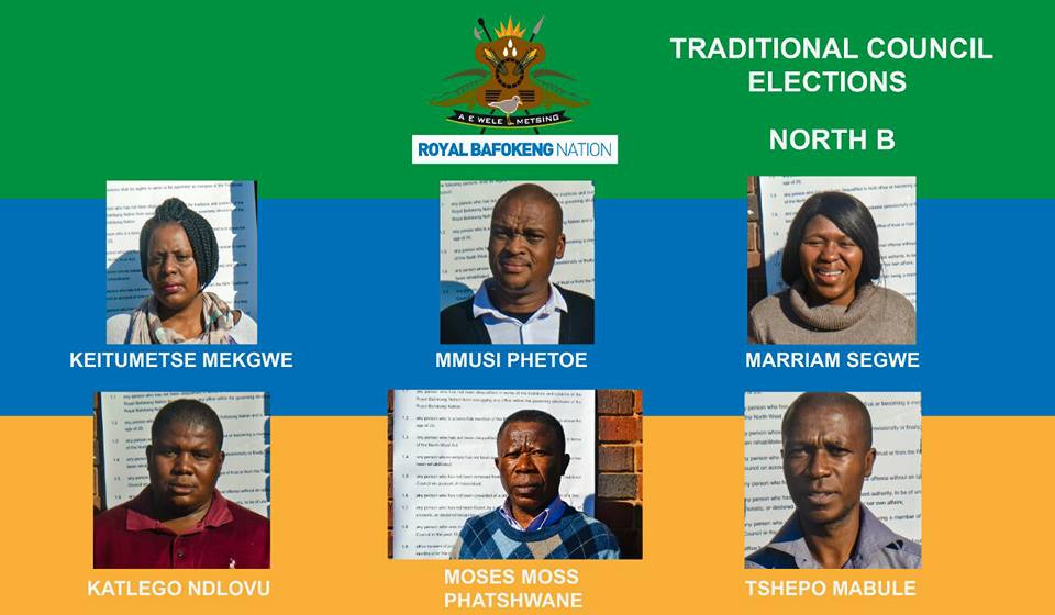 Traditional Councillors elections: North B